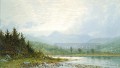 チョコヌア山の夕日 ニューハンプシャー州の風景 ウィリアム・トロスト・リチャーズ
